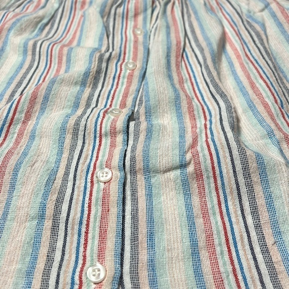 Miss Me off the shoulder striped top - Picture 2 of 4